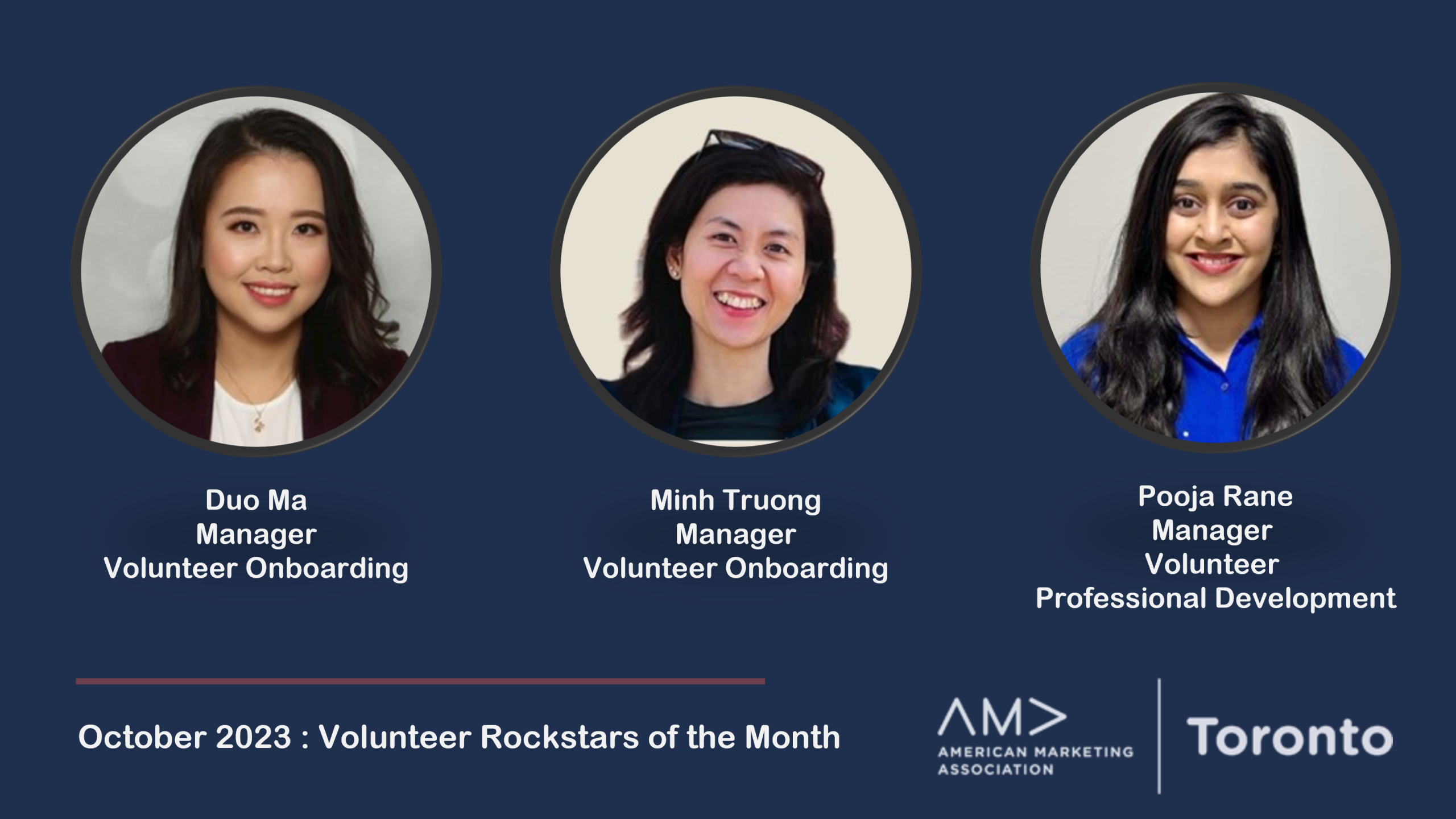 Behind the Scenes with AMA Volunteers: October 2023