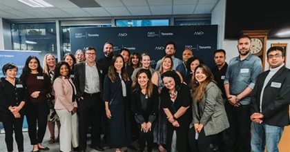 Photo of mentors at Mentor Exchange event