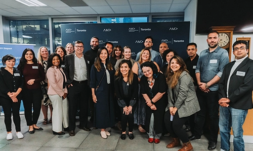 Photo of mentors at Mentor Exchange event