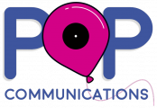 Pop Communications final logo blue
